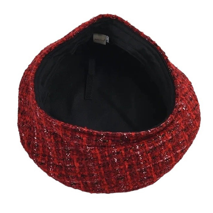 Elegant Tweed Beret