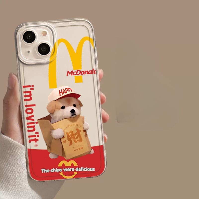 Get Rich Puppy Phone Case - For iPhone 15 / Puppy