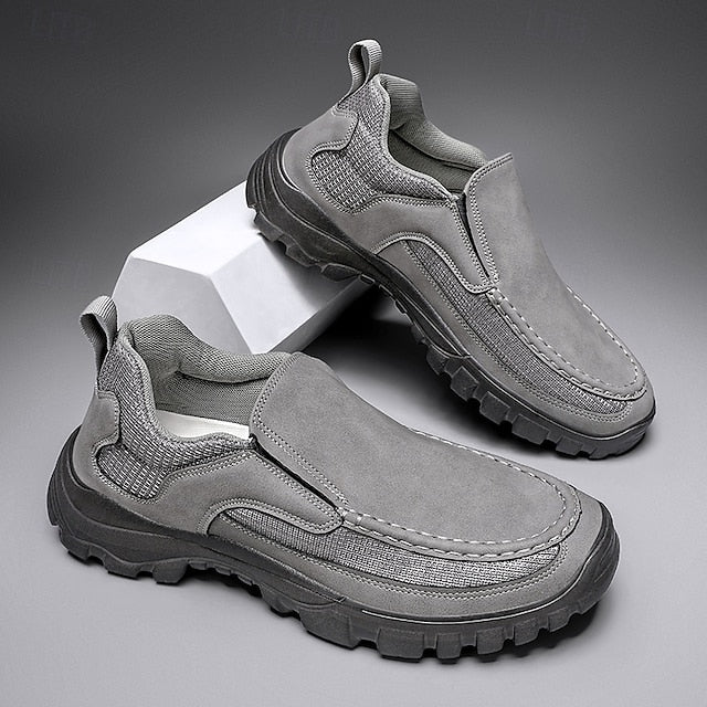 Maroon Slip-On Stylish Perforated Design Sandals with Men's