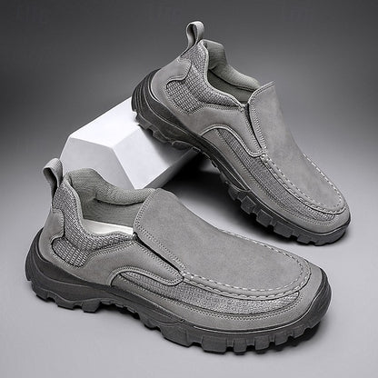 Maroon Slip-On Stylish Perforated Design Sandals with Men's