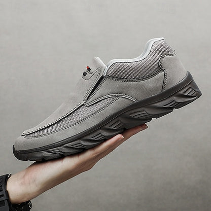 – Slip-On Loafers Suede Men's Lightweight