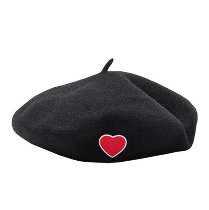 Black Heart Beret