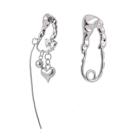 Heart Irregular Earrings