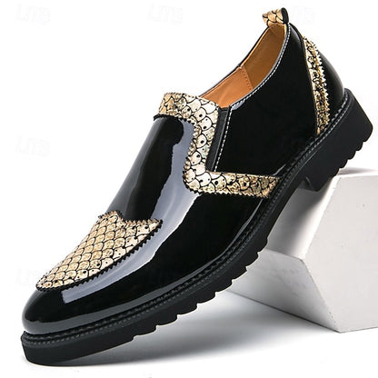 Slip-Ons Leather Loafers Men's PU Breathable
