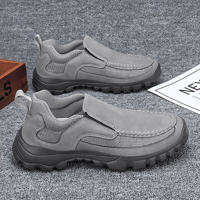 Maroon Slip-On Stylish Perforated Design Sandals with Men's