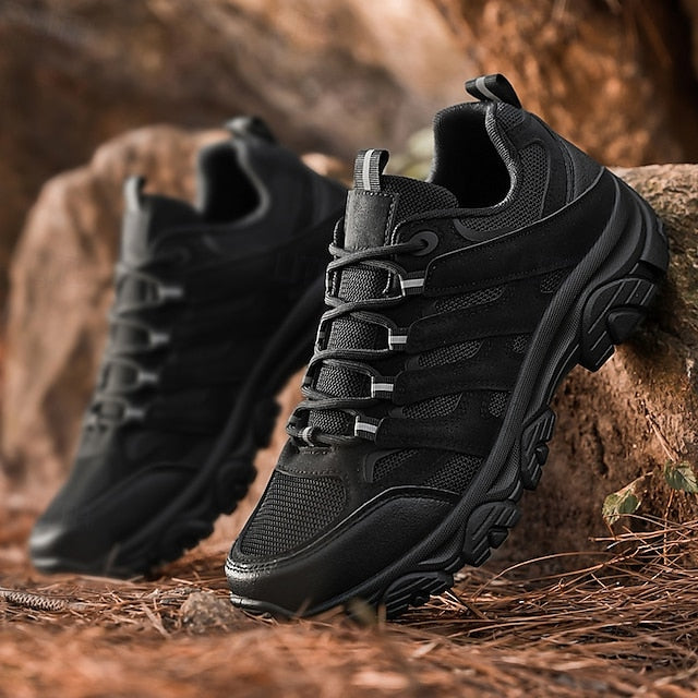 Lightweight Sneakers Men's - Outdoor Beige Hiking