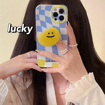 Sweet Smile Plaid iPhone Case