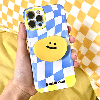 Sweet Smile Plaid iPhone Case