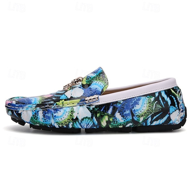 PU Winter Slip-Ons Fleece Loafers Boots lined Men's