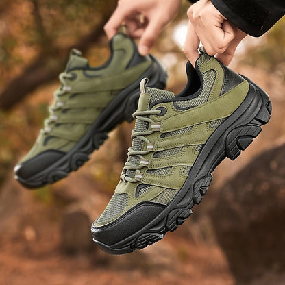 Lightweight Sneakers Men's - Outdoor Beige Hiking