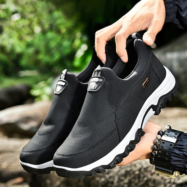 Slip-Ons Leather Loafers Men's PU Breathable