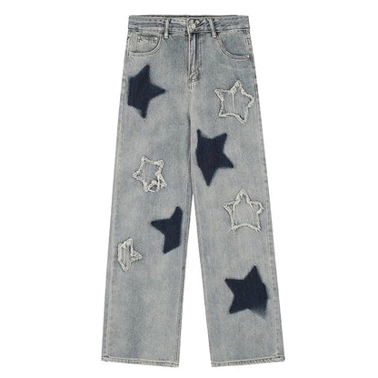 Light Blue Star Jeans