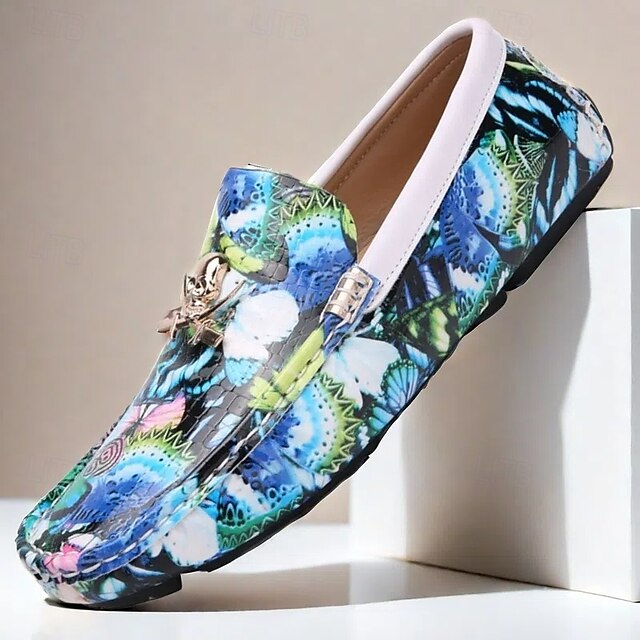 PU Winter Slip-Ons Fleece Loafers Boots lined Men's