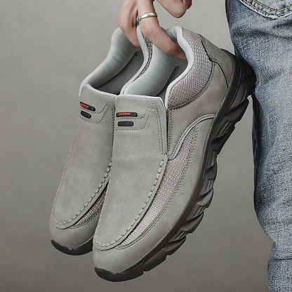 – Slip-On Loafers Suede Men's Lightweight