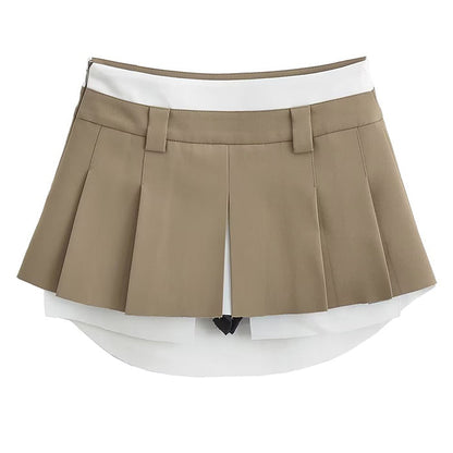 Charming Mini Pleated Skirt