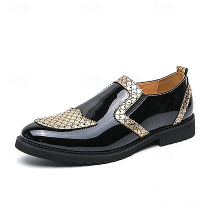 Slip-Ons Leather Loafers Men's PU Breathable