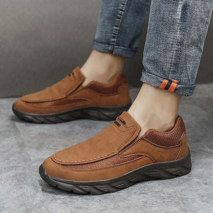 – Slip-On Loafers Suede Men's Lightweight