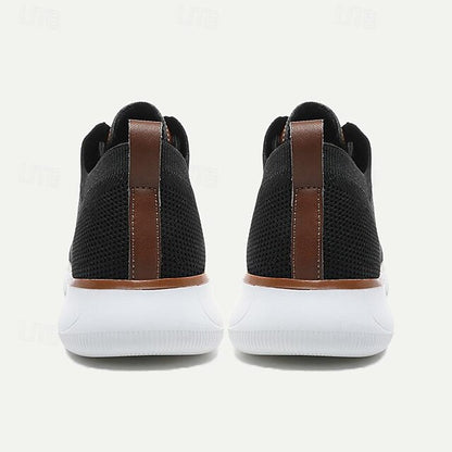 Casual - Lightweight Breathable Sneakers Knit Men's Walking