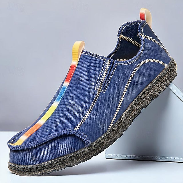 - Men's Canvas Sustainable Eco-Friendly Shoes Slip-On
