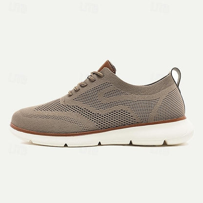 Casual - Lightweight Breathable Sneakers Knit Men's Walking