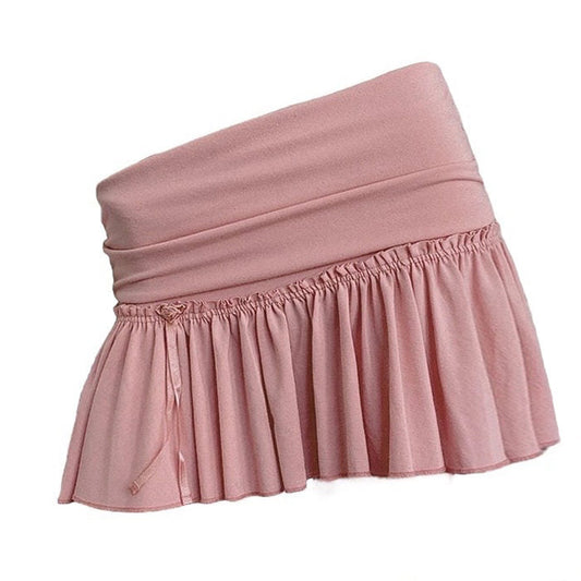 Pure Pink Mini Skirt