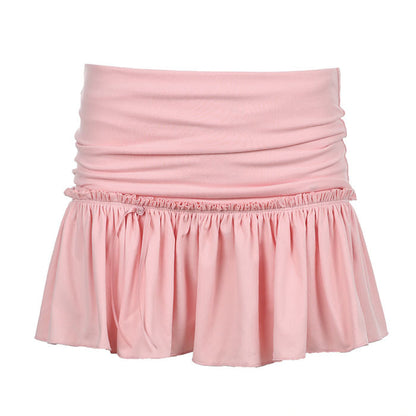 Pure Pink Mini Skirt