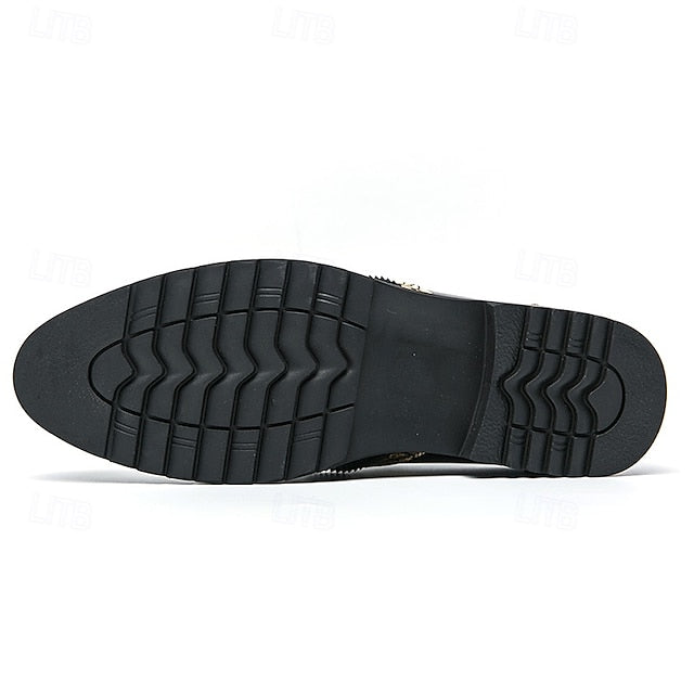 Slip-Ons Leather Loafers Men's PU Breathable