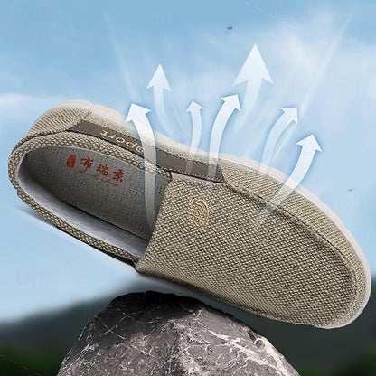 PU Winter Slip-Ons Fleece Loafers Boots lined Men's