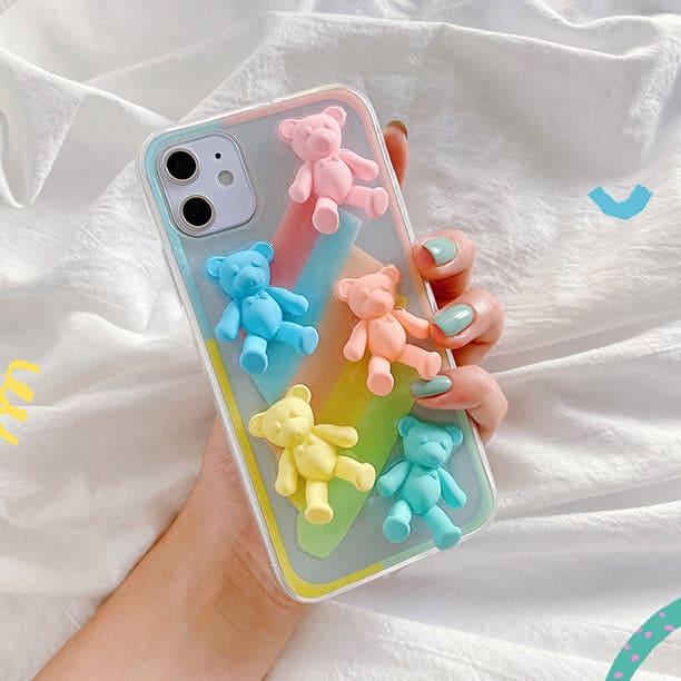 Rainbow Bears IPhone Case - IPhone Case