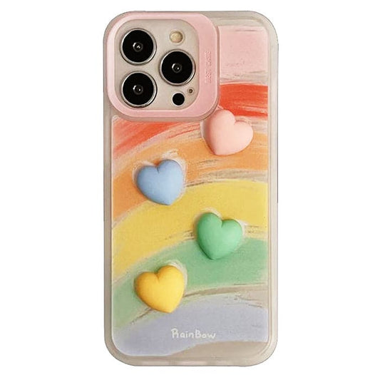 Rainbow Heart iPhone Case - IPhone Case