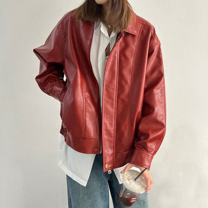 Red Leather Jacket