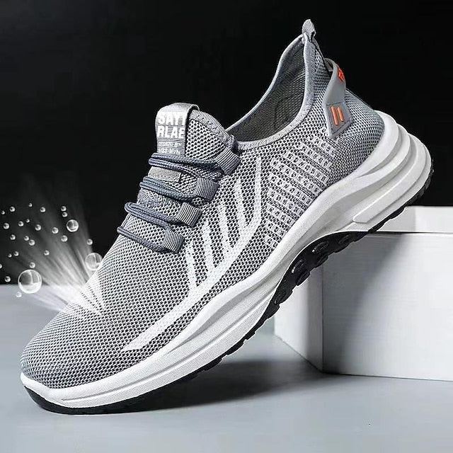 Casual Men's Look Shoes Flyknit Sporty Sneakers