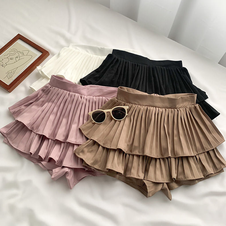 Sweet Ruffle Mini Skirt