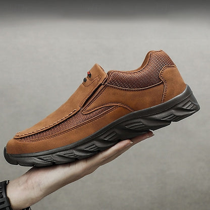 – Slip-On Loafers Suede Men's Lightweight