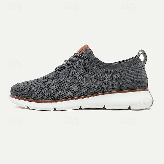 Sneakers - Breathable Knit Lightweight Casual Men's