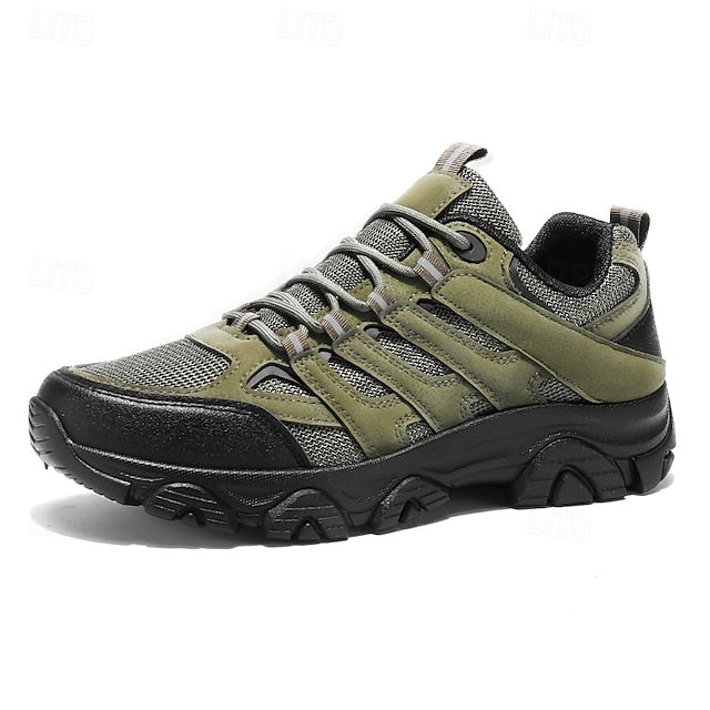 Lightweight Sneakers Men's - Outdoor Beige Hiking