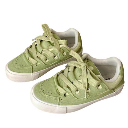 Light Green Skater Sneakers