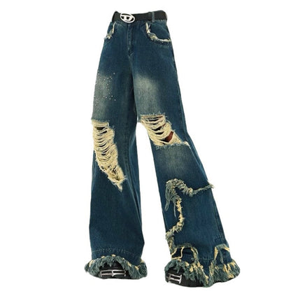 Y2K Destroyed Jeans