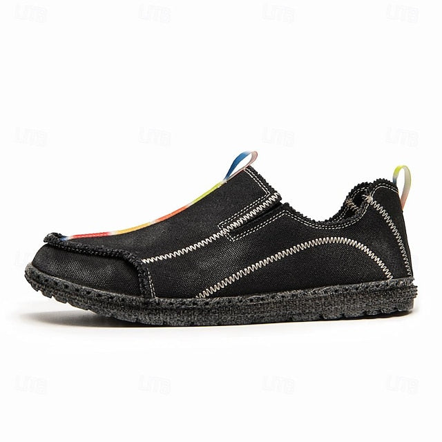 - Men's Canvas Sustainable Eco-Friendly Shoes Slip-On