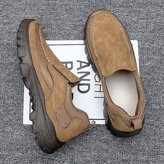 Maroon Slip-On Stylish Perforated Design Sandals with Men's