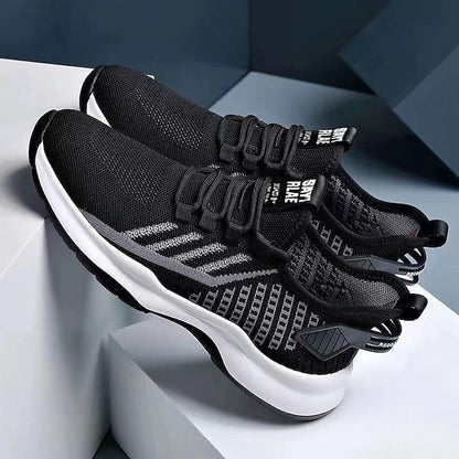 Casual Men's Look Shoes Flyknit Sporty Sneakers