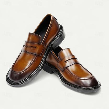 in Formal Tan and Shoes Brown Wingtip Leather with Men's