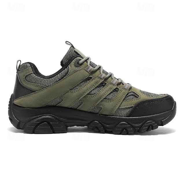Lightweight Sneakers Men's - Outdoor Beige Hiking