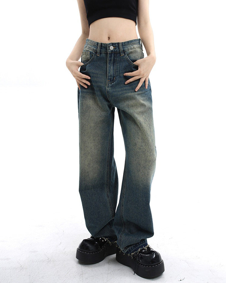 Retro Wide Leg Jeans