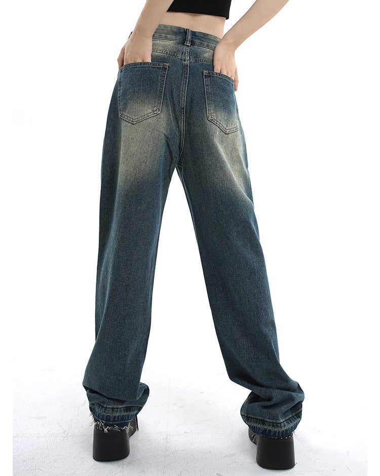 Retro Wide Leg Jeans