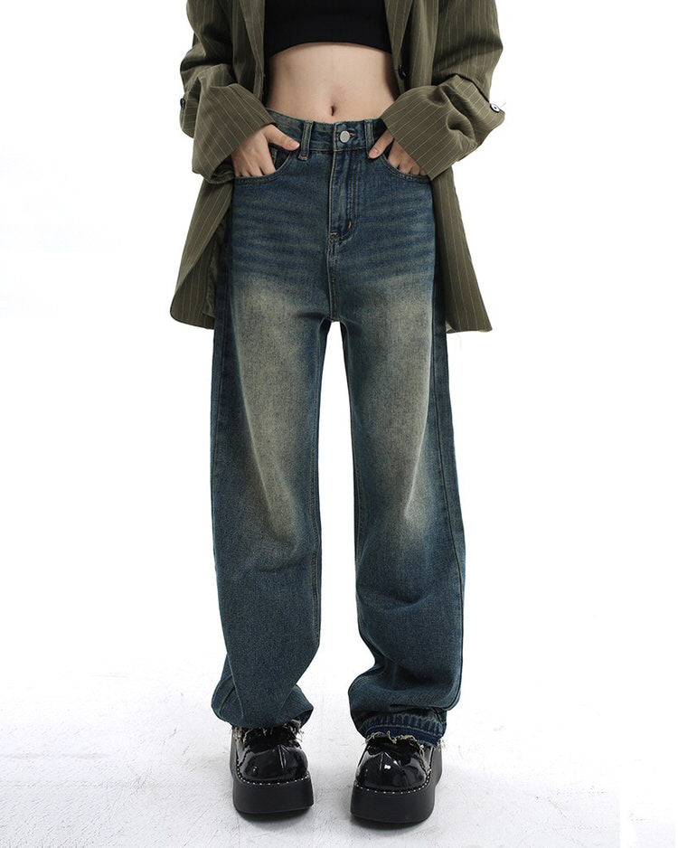 Retro Wide Leg Jeans