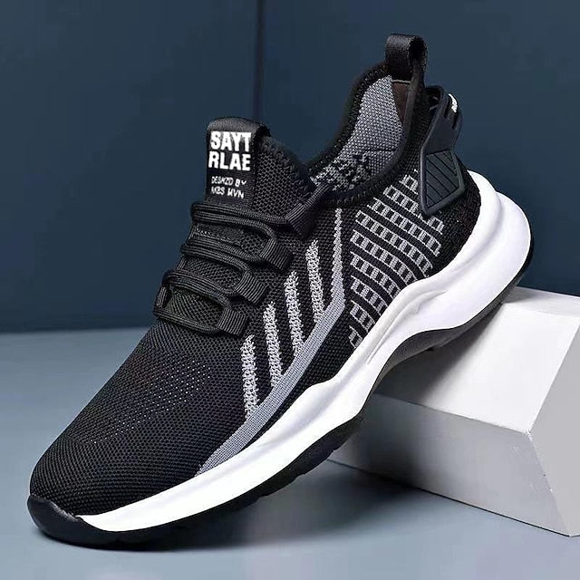 Casual Men's Look Shoes Flyknit Sporty Sneakers