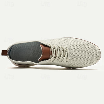 Sneakers - Breathable Knit Lightweight Casual Men's