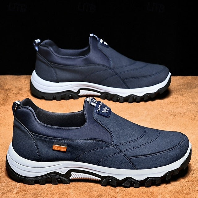 Slip-Ons Leather Loafers Men's PU Breathable