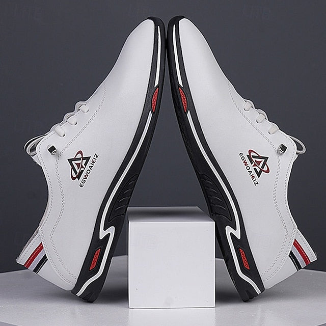 Sneakers – Sports Men's White Slip-On Lightweight